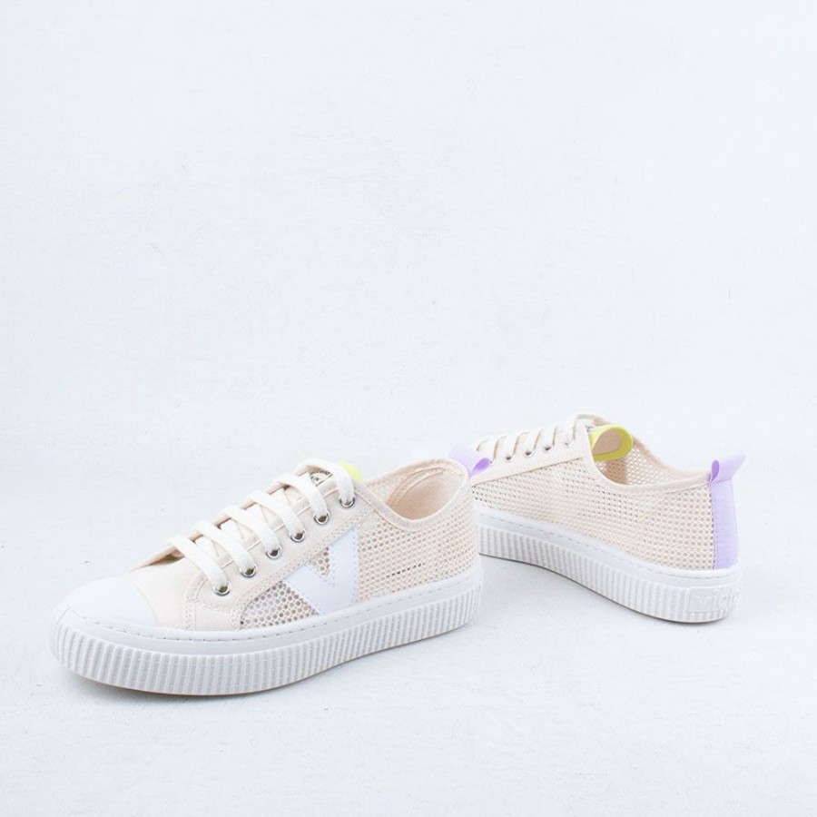 Women Victoria - Spain Lace Up | Viva Sneaker Natural