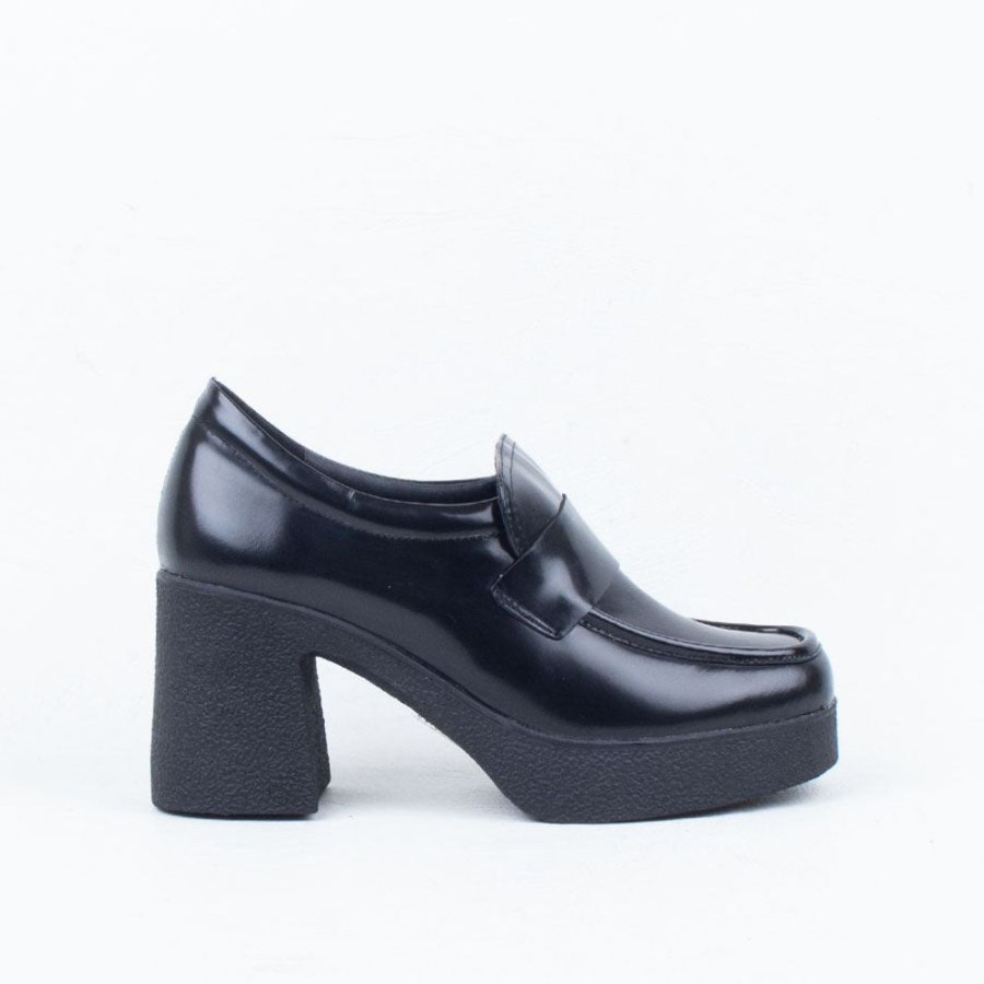 Women Tamara London Platform | Banish Heel Black