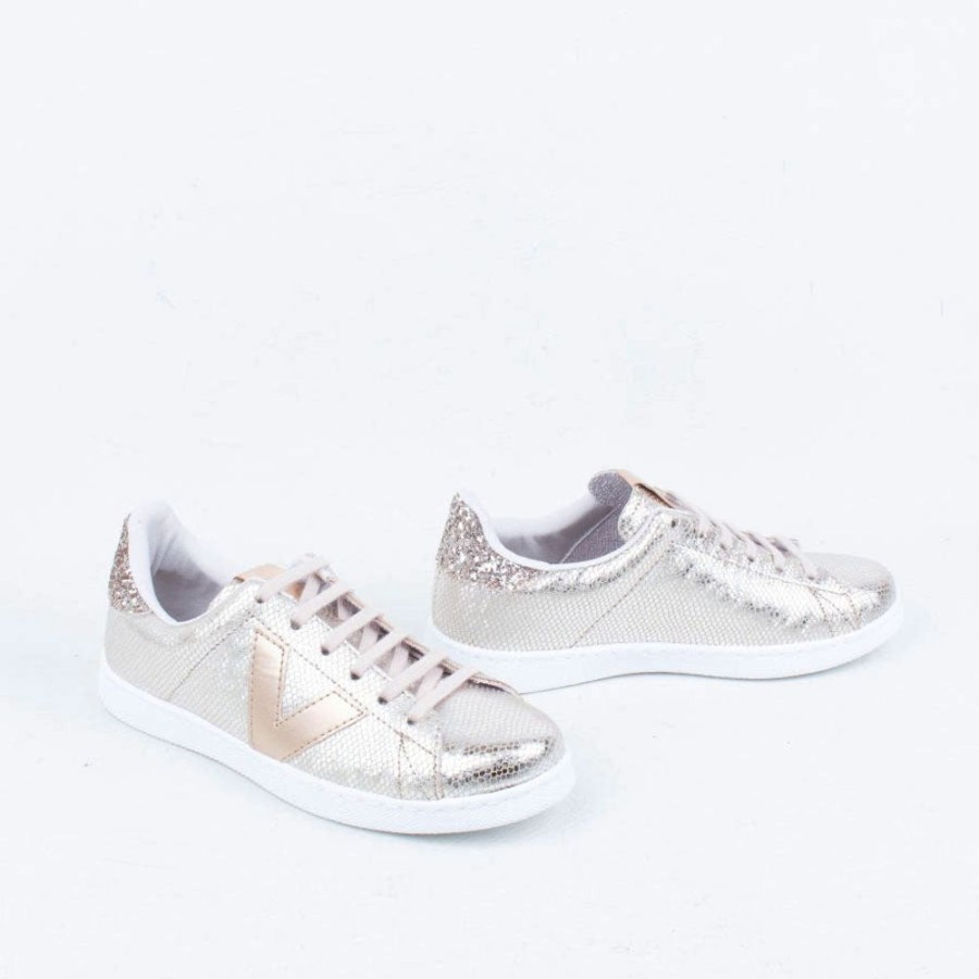 Women Victoria - Spain Lace Up | Valencia Sneaker Champagne