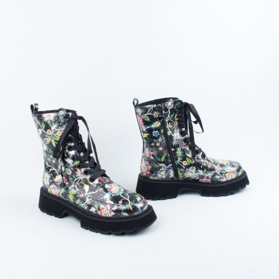 Women Minx Combat | Crawler Boot