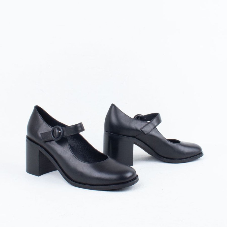 Women Bresley Pump | Pinot Heel Black