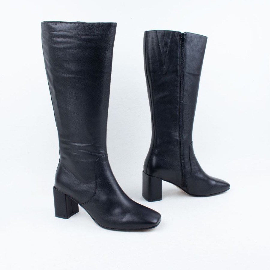 Women Bresley NZ Long Boots | Abby Boot Black