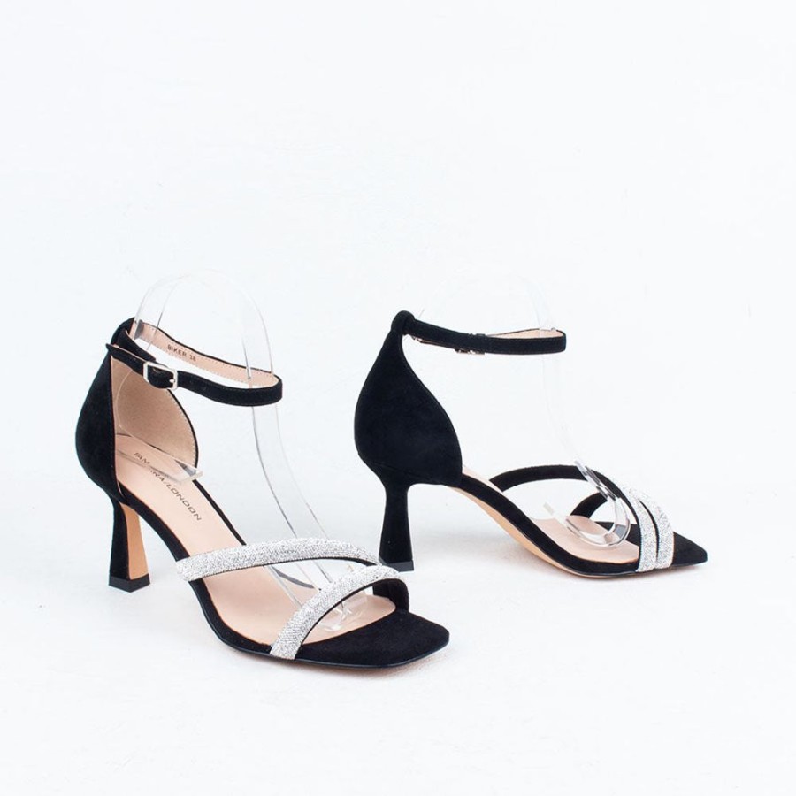 Women Tamara London Strappy | Biker Heel