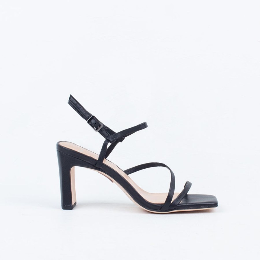 Women Mollini Strappy | Fayee Heel Black