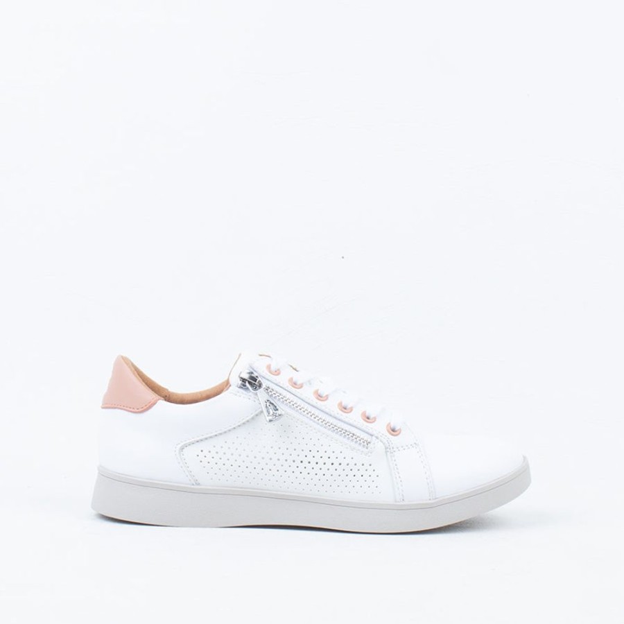 Women Hush Puppies Lace Up | Mimosa Perf Sneaker