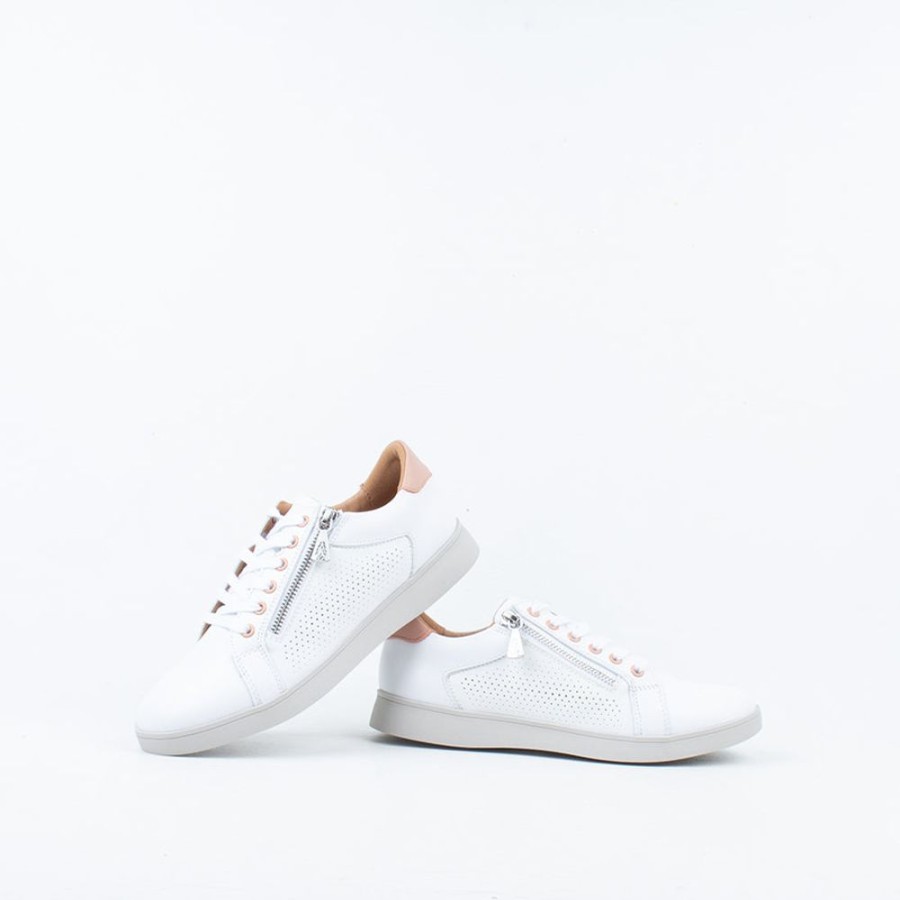 Women Hush Puppies Lace Up | Mimosa Perf Sneaker