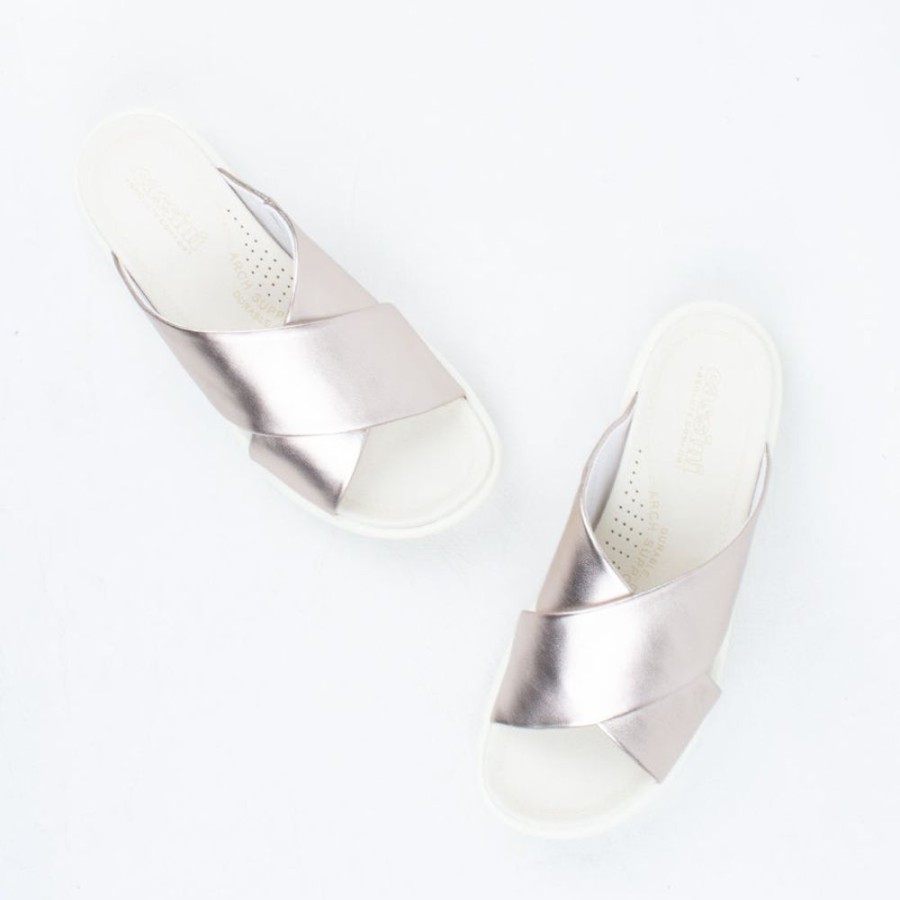 Women Cassini Flat | Martina Slide