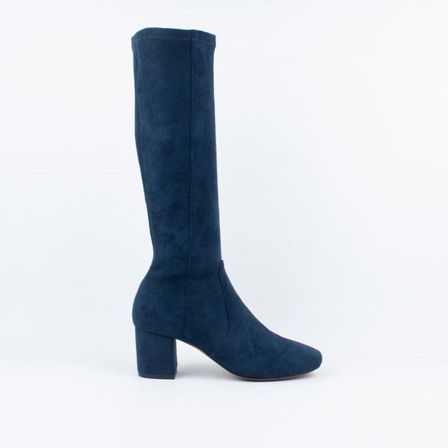 Women Mollini Long Boots | Celam Boot Navy