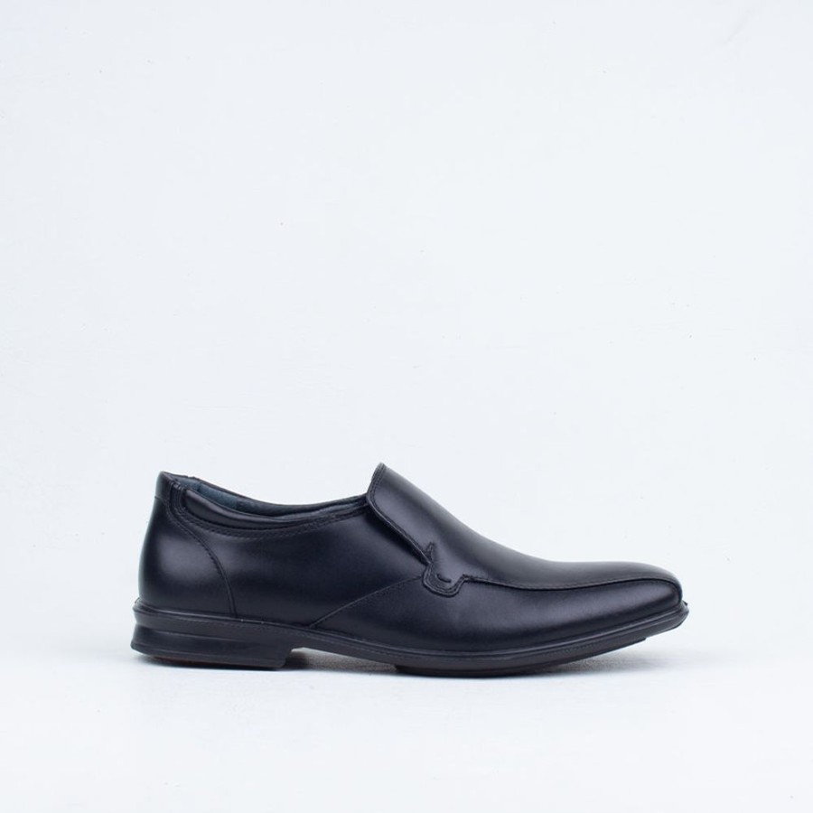 Men Hush Puppies Slip On | Cahill Slip On Black