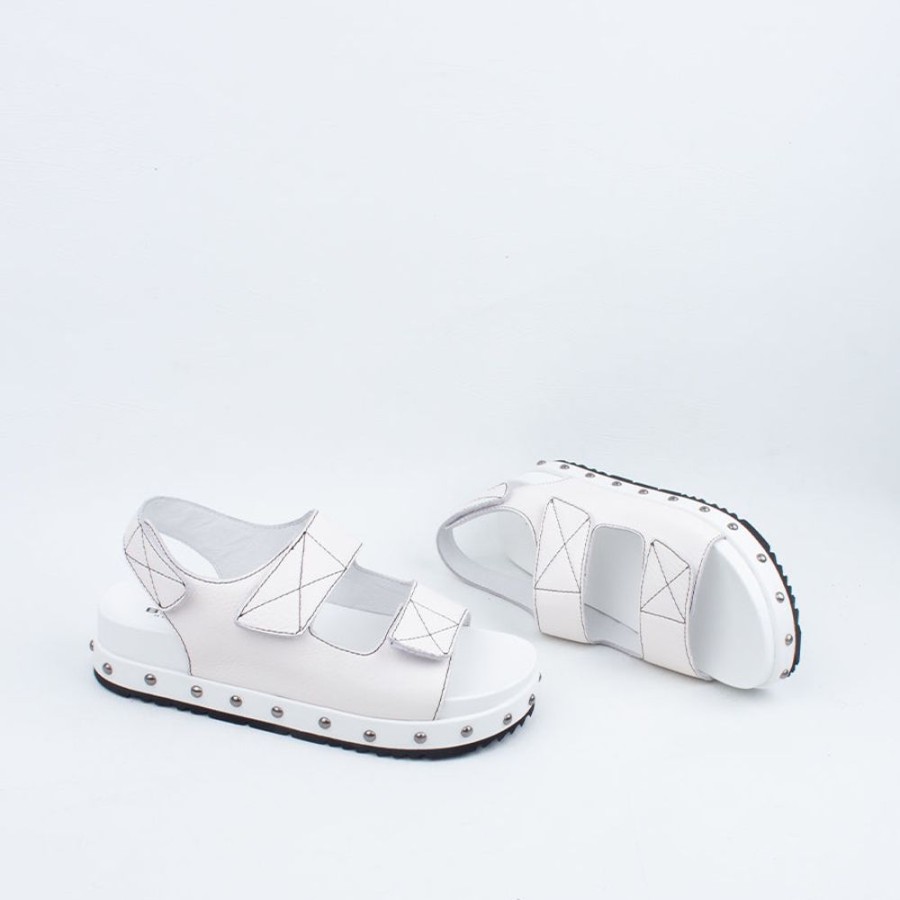 Women Bresley NZ Flat | Dinghy Sandal White