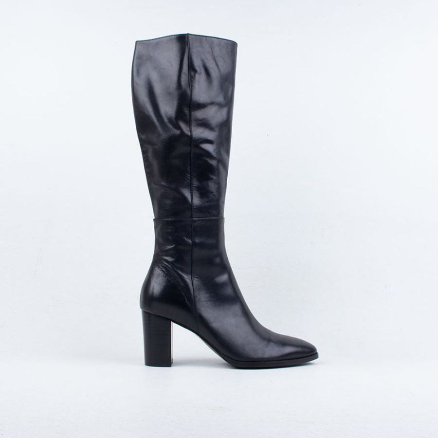 Women Django & Juliette Long Boots | Allouta Knee Boot Black