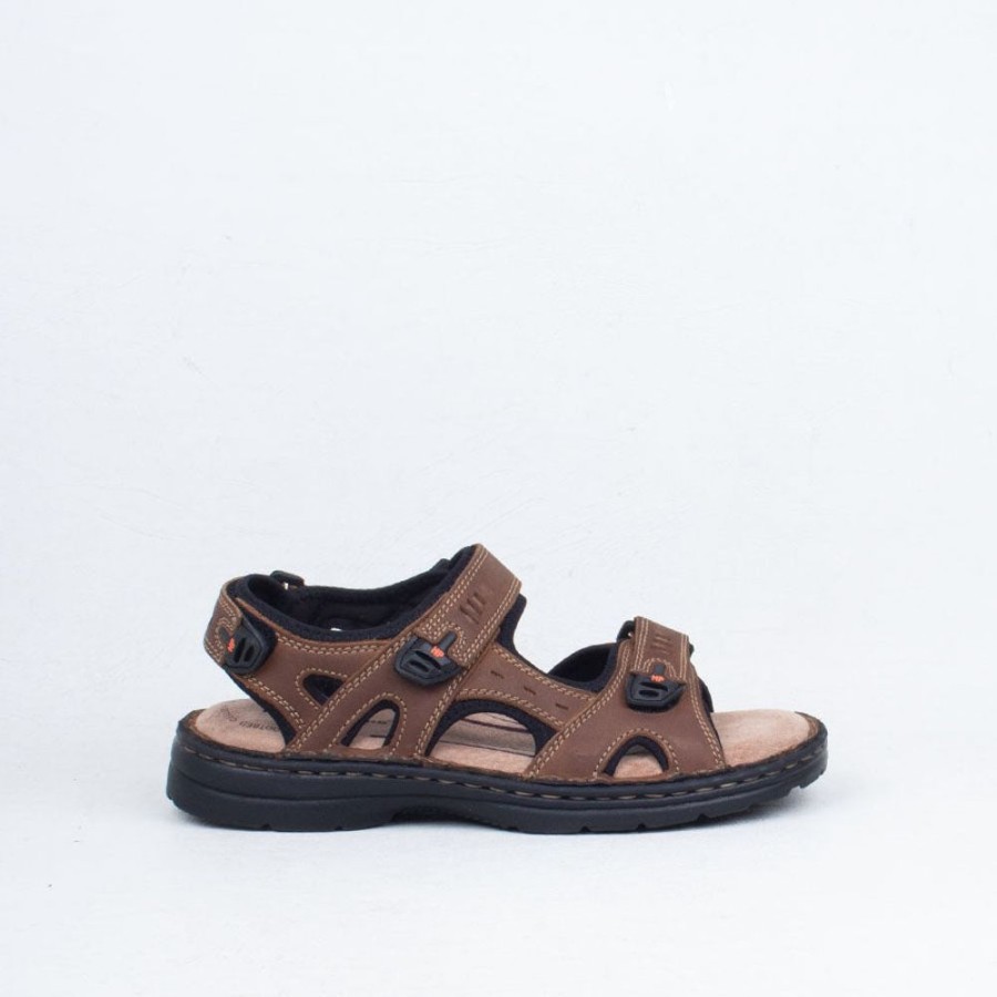 Men Hush Puppies Slip On | Simmer Sandal Brown