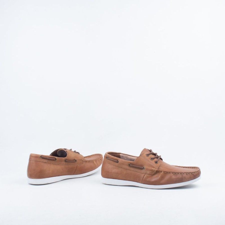 Men Julius Marlow Lace Up | Lateral Boat Shoe