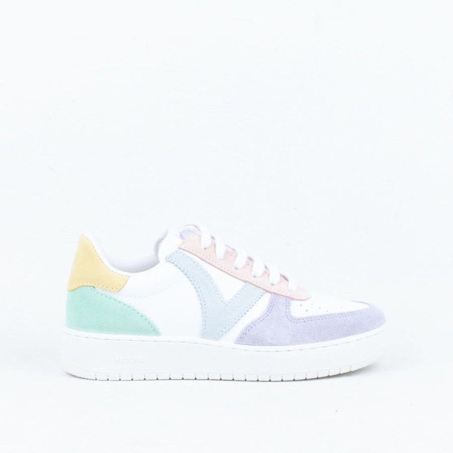 Women Victoria - Spain Lace Up | Vichy Sneaker Lilac Multi