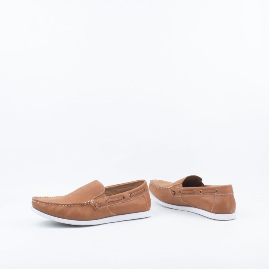 Men Julius Marlow Slip On | Live Loafer Tan