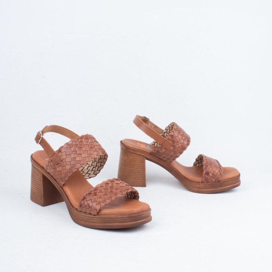 Women Nu x Neo - Spain Platform | Gennie Heeled Sandal Tan