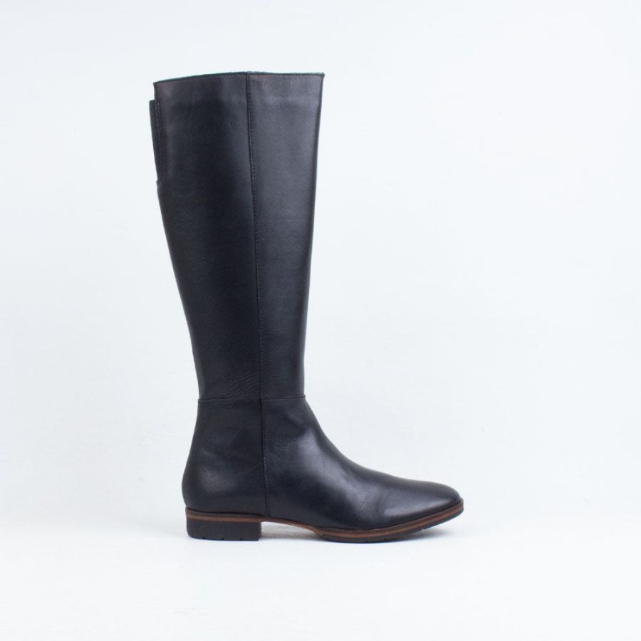 Women EOS Long Boots | Gaetan Boot Black