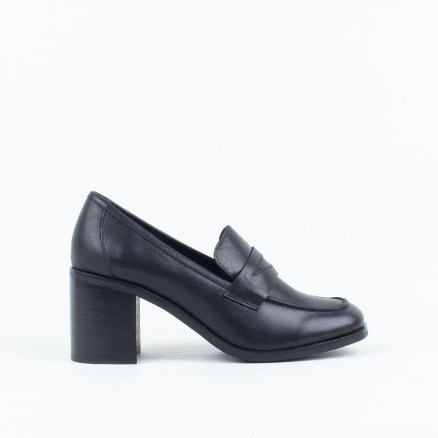 Women Bresley Pump | Pinta Heel Black