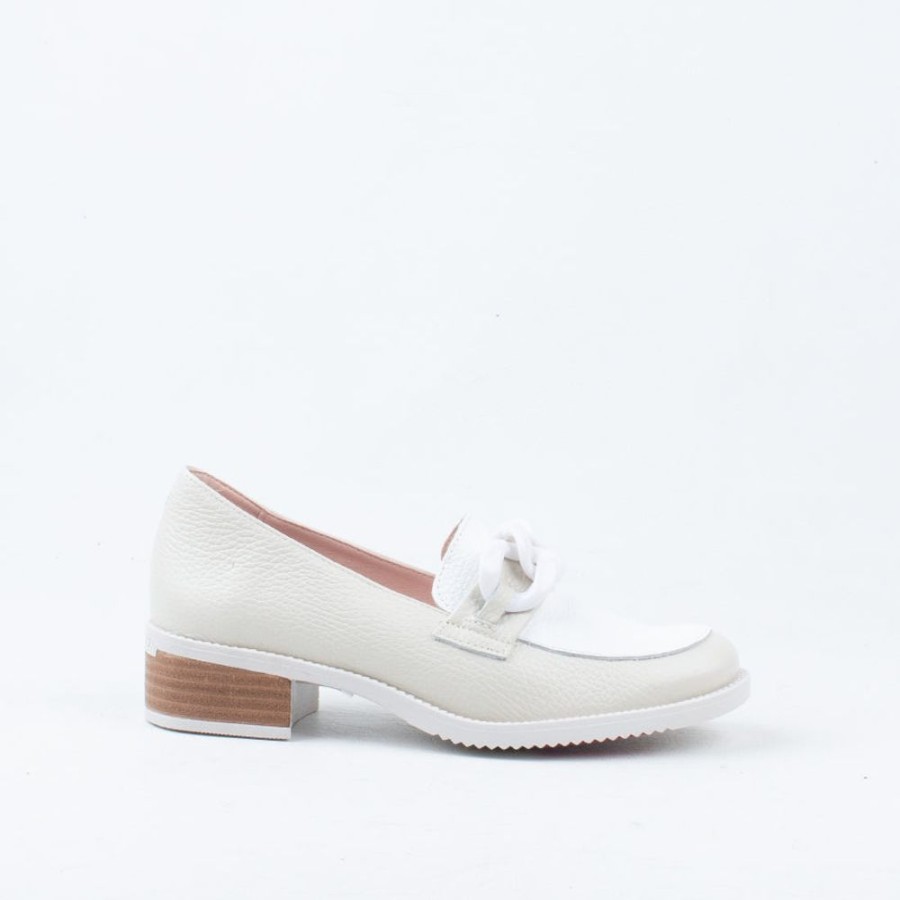 Women Jose Saenz - Spain Loafers | Saenz Loafer Vanilla/White