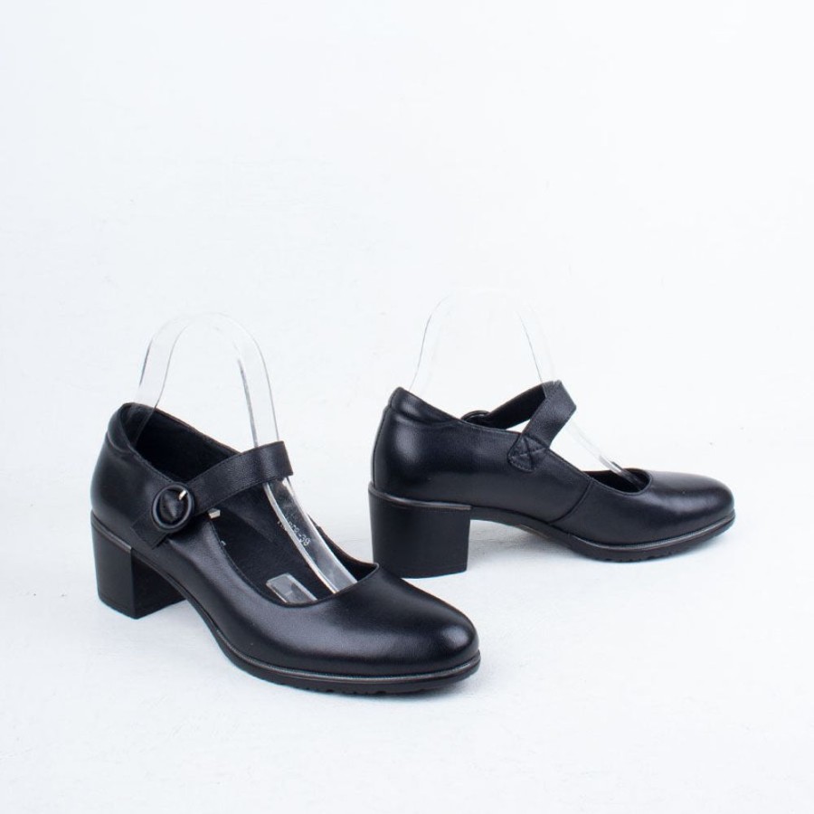 Women Belle Scarpe Pump | Rabor Black