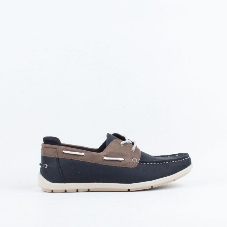 Men Hush Puppies Lace Up | Flood Boat Shoe