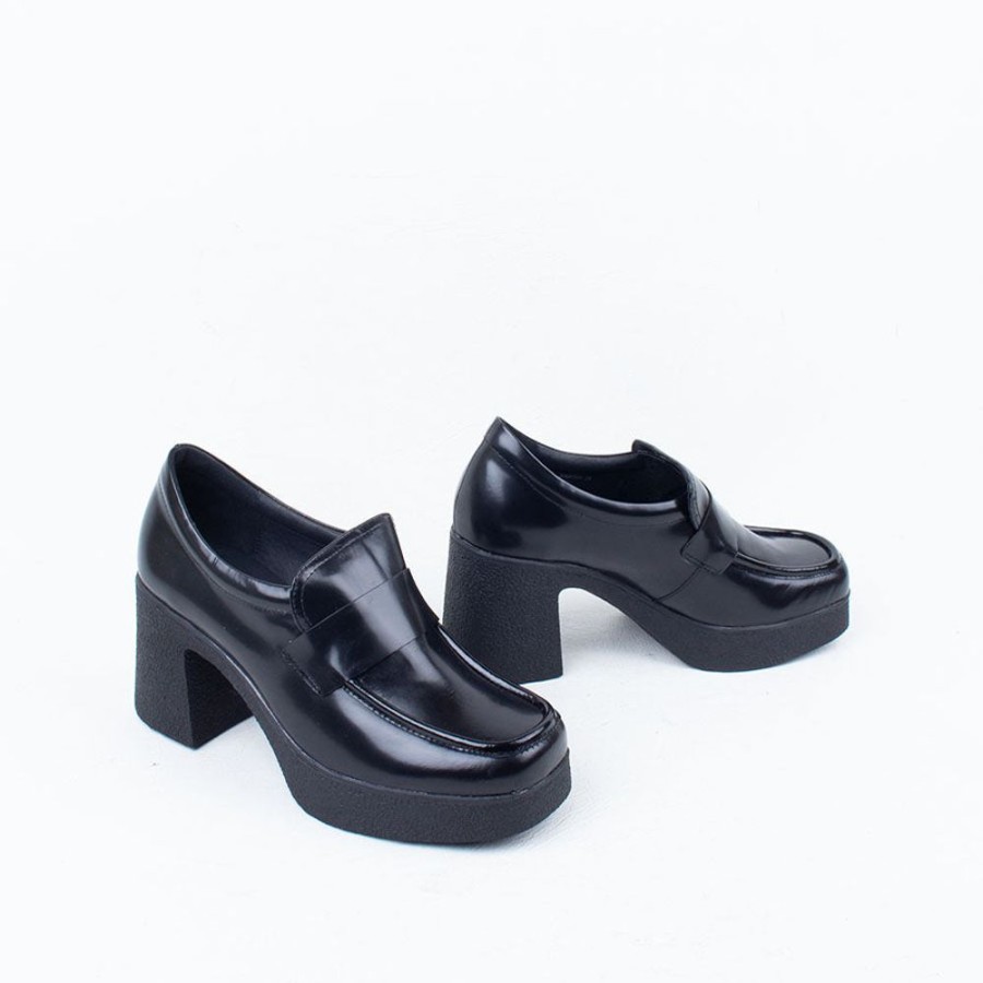 Women Tamara London Pump | Banish Heel Black